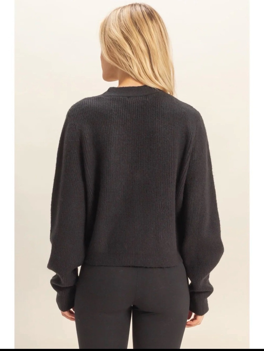 H&M DAZZLE ME CARDIGAN Crop Top - Picture 3 of 6